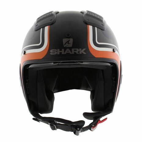 Shark X-Drak 2 Trial Helmet Hister matt black anthracite orange KAO - Size XS