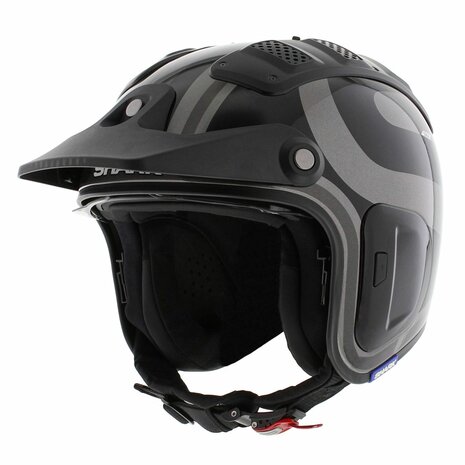 Shark X-Drak 2 Trial Helmet Thrust-R gloss anthracite black grey AKA - Size XS