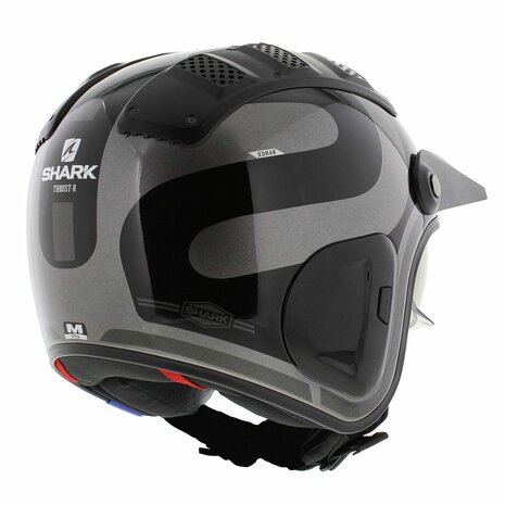 Shark X-Drak 2 Trial Helmet Thrust-R gloss anthracite black grey AKA - Size XS