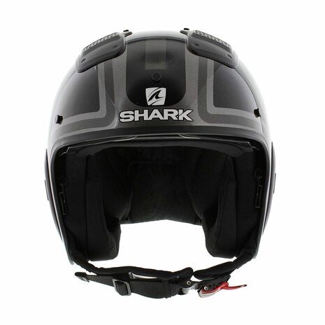 Shark X-Drak 2 Trial Helmet Thrust-R gloss anthracite black grey AKA - Size XS