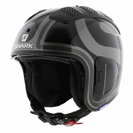 Shark X-Drak 2 Trial Helmet Thrust-R gloss anthracite black grey AKA - Size XS