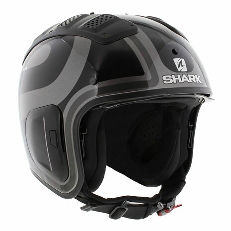 Shark X-Drak 2 Trial Helmet Thrust-R gloss anthracite black grey AKA - Size XS