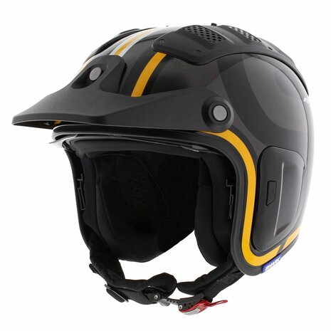 Shark X-Drak 2 Trial Helmet Thrust-R gloss black anthracite orange KAO