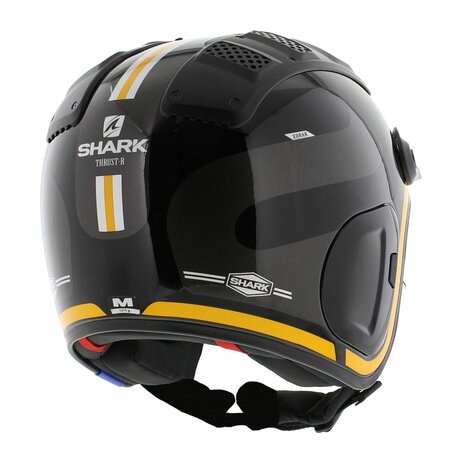 Shark X-Drak 2 Trial Helmet Thrust-R gloss black anthracite orange KAO