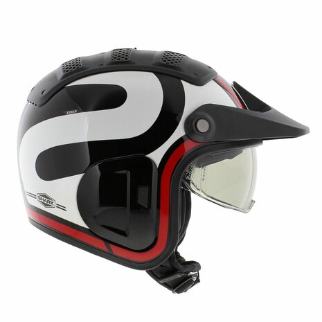Shark X-Drak 2 Trial Helmet Thrust-R black red KWR - size XS