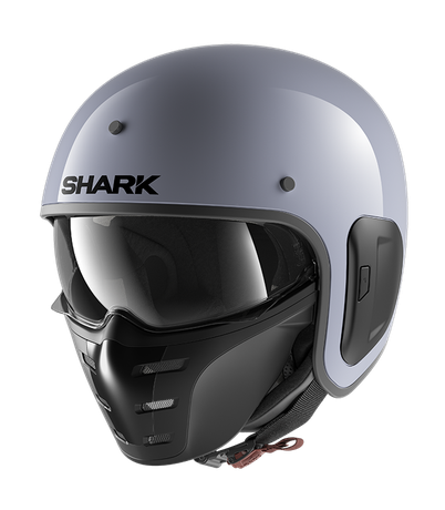 Shark S-Drak 2 gloss blank nardo grey S01