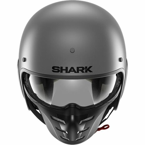 Shark S-Drak 2 helmet blank matt anthracite grey A02