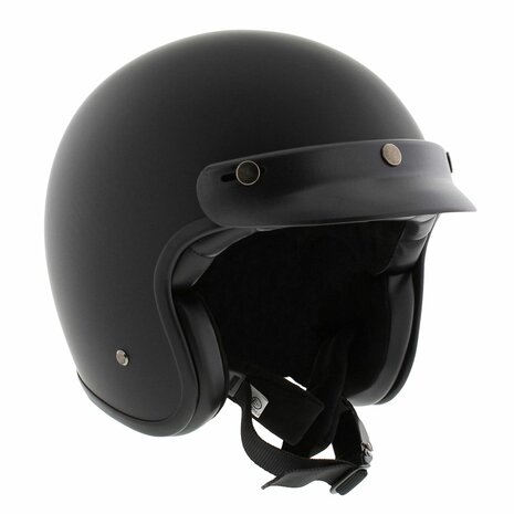 Vito Grande (big size) open face helmet matt black - Motorcycle / scooter