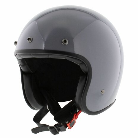 Vito Grande (big size) open face helmet gloss nardo grey / for motorcycle and scooter use