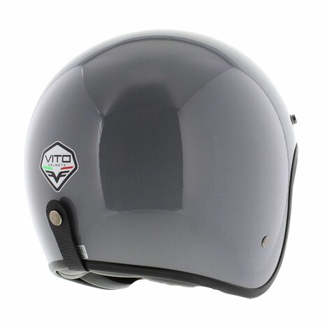 Vito Grande (big size) open face helmet gloss nardo grey / for motorcycle and scooter use