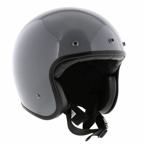 Vito Grande (big size) open face helmet gloss nardo grey / for motorcycle and scooter use