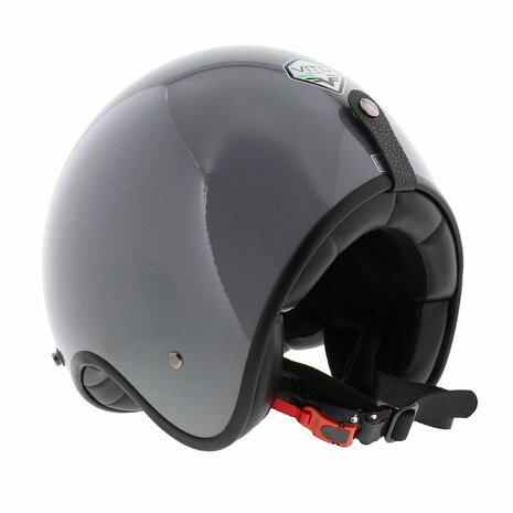 Vito Grande (big size) open face helmet gloss nardo grey / for motorcycle and scooter use