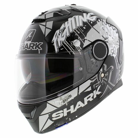 Shark Helmet Spartan 1.2 Lorenzo Catalunya GP Black White Silver