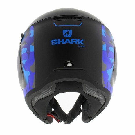 Shark Citycruiser helmet Genom matt black blue KBB