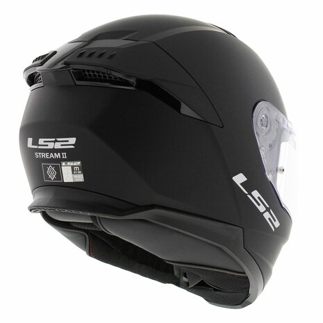 Casco Integrale Ls2 FF808 - Stream II - NERO OPACO – La Lambretta Moto