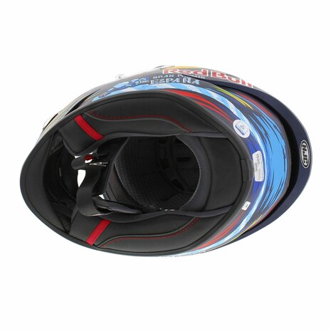 HJC RPHA 1 Jerez Red Bull Replica Motorcycle Helmet - Size XL