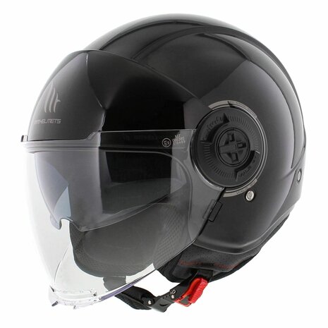 MT Jet Viale S helmet gloss black