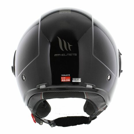 MT Jet Viale S helmet gloss black