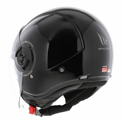 MT Jet Viale S helmet gloss black