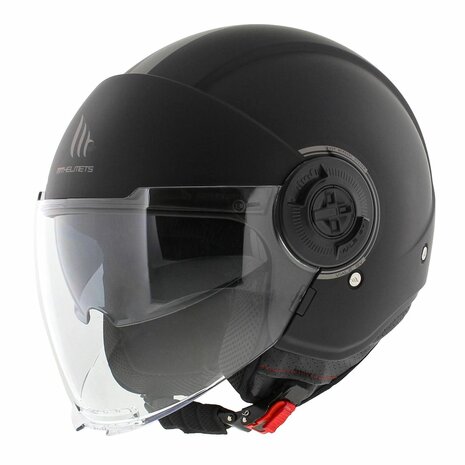 MT Jet Viale S helmet matt black