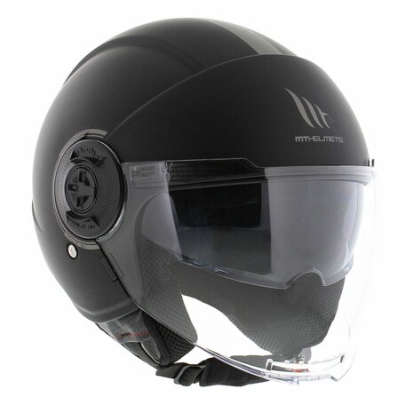 MT Jet Viale S helmet matt black