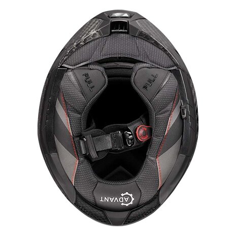 LS2 FF901 Advant X helmet solid gloss carbon black