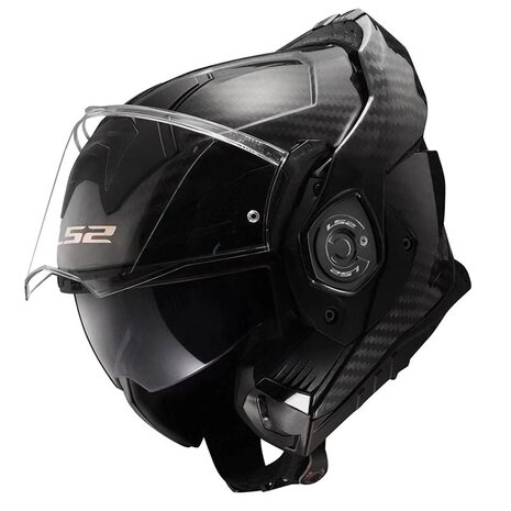 LS2 FF901 Advant X helmet solid gloss carbon black