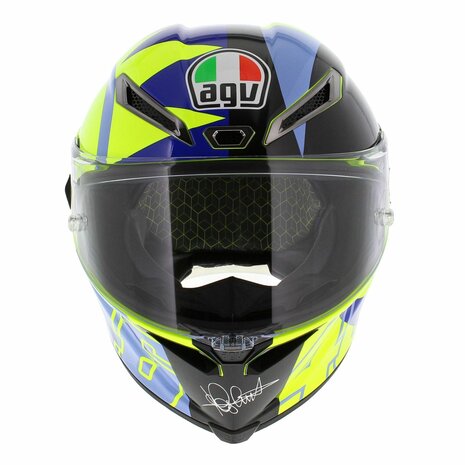 AGV Pista GP RR Valentino Rossi Soleluna 2022 Carbon Motorcycle Racing Helmet - size XXL