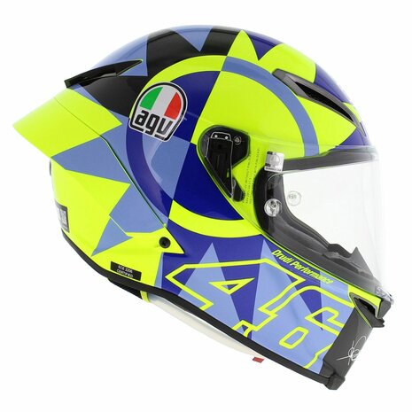 AGV Pista GP RR Valentino Rossi Soleluna 2022  - XXL - Carbon Motorcycle Racing Helmet