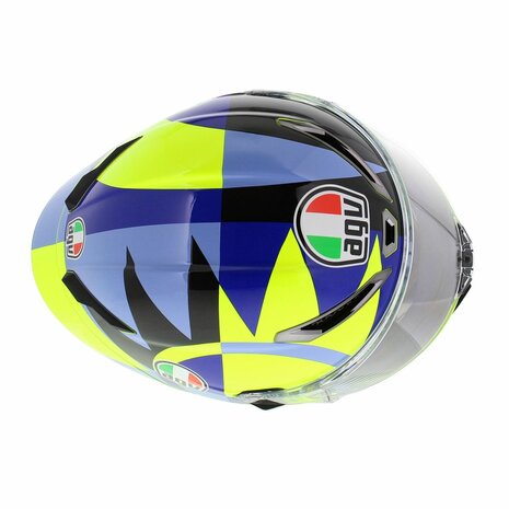 AGV Pista GP RR Valentino Rossi Soleluna 2022 Carbon Motorcycle Racing Helmet - size XXL