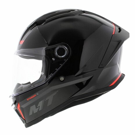 MT Stinger 2 fullface helmet gloss black Helmetdiscounter