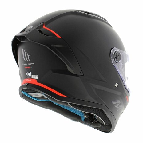 MT Stinger 2 fullface helmet matt black Helmetdiscounter