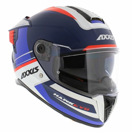 Axxis-Hawk-SV-Evo-Integraal-helm-Daytona-mat-blauw-rechter-voorkant