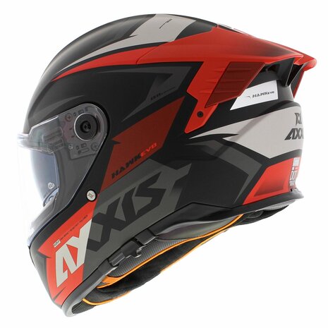 Axxis-Hawk-SV-Evo-Integraal-helm-Ixil-mat-zwart-rood-linker-achterkant