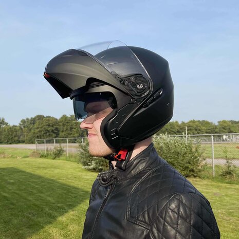 Vito Lanzetti helmet matt black