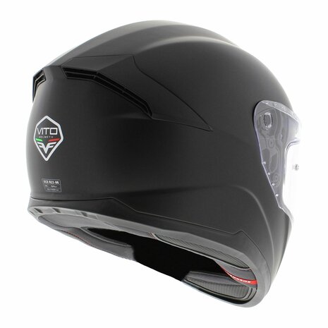 Vito Grande (big size) fullface helmet matt black