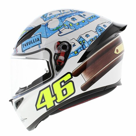 AGV K1 S helmet Rossi Winter Test 2017