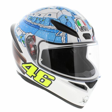 AGV K1 S helmet Rossi Winter Test 2017