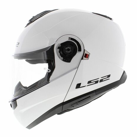 LS2 FF908 Strobe II helmet solid gloss white