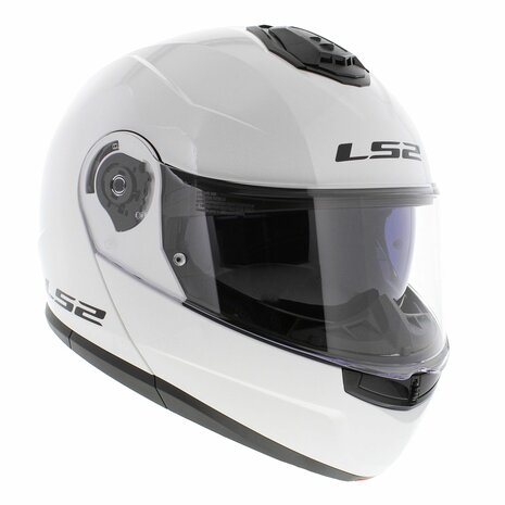 LS2 FF908 Strobe II helmet solid gloss white