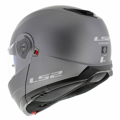 LS2 FF908 Strobe II helmet solid matt titanium