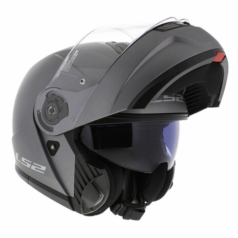 LS2 FF908 Strobe II helmet solid matt titanium