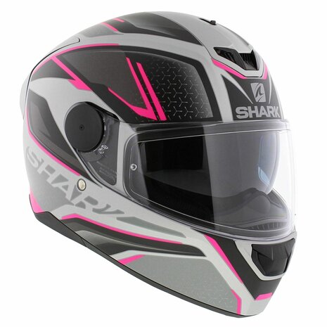 Shark D-Skwal 2 Daven helmet matt black anthracite pink SKV - Size XS