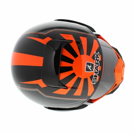 Shark Street Drak Zarco Malaysia GP gloss black Orange - Size XS