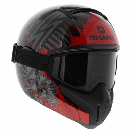 Shark Vancore 2 Overnight gloss black red silver - Size XS