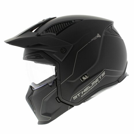 MT Streetfighter S SV helmet matt black (Full Black Edition)