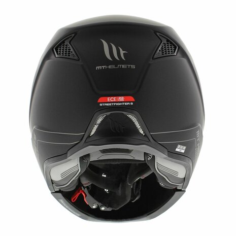 MT Streetfighter S SV helmet matt black (Full Black Edition)