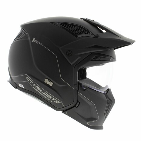 MT Streetfighter S SV helmet matt black (Full Black Edition)