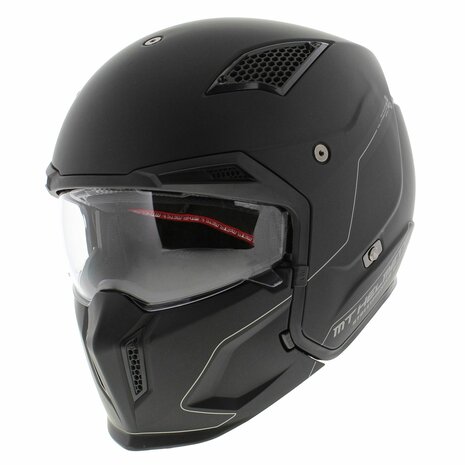 MT Streetfighter S SV helmet matt black Full Black Edition