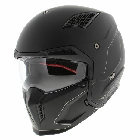 MT Streetfighter S SV helmet matt black (Full Black Edition)